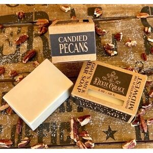 Goat's Milk Bar Soap‎ Fall  Dixie Grace Candied Pecans Shower Soap 5 oz NWT